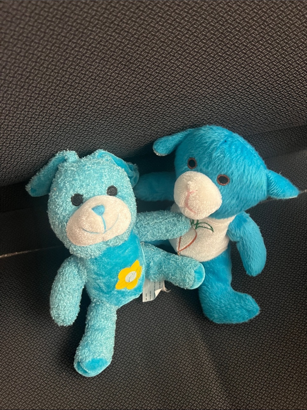 Blue Plush Puppy Toy - Soft Plush Stuffed Animal